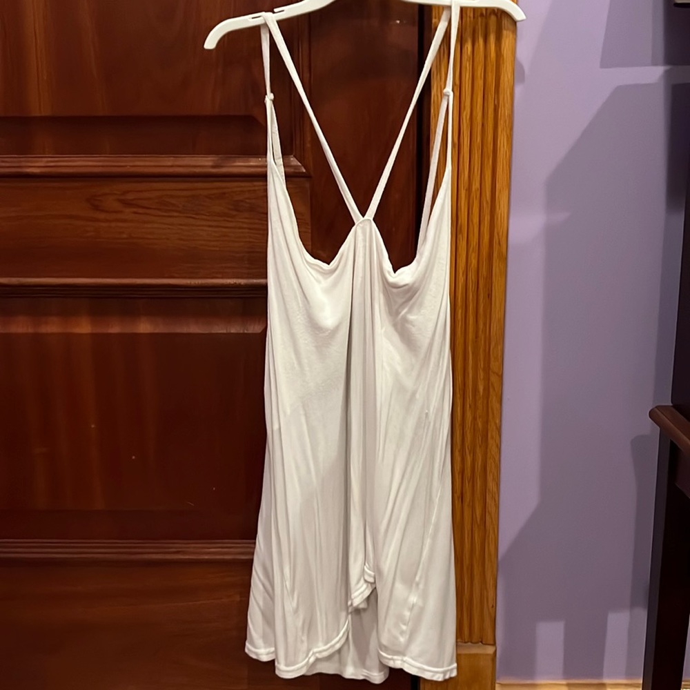 White tank top